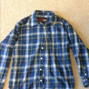 Old Navy boys size XL flannel button down shirt